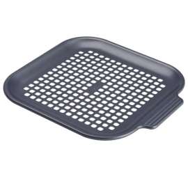 Instant Pot Gray/White Steel Air Fryer Crisper Pan