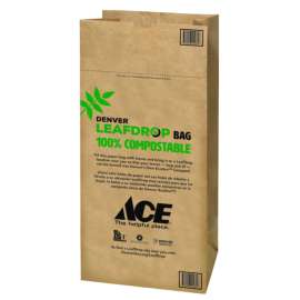 Pro Ampac Ace Denver Leafdrop 30 gal Lawn & Leaf Bags Flat Top 5 pk
