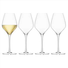 Final Touch 14.8 oz Clear Glass White Wine Glass