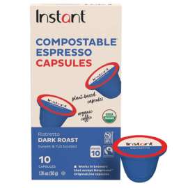 Instant Ristretto Dark Roast Espresso Capsules 10 pk
