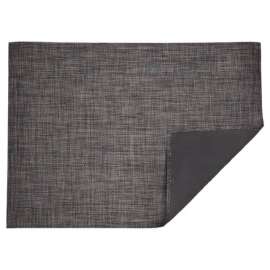 Chilewich 36 in. L X 23 in. W Black/Gray Basketweave Woven Fiber Floor Mat