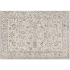Gel Pro 34 in. L X 24 in. W Beige Geometric Polyester Accent Rug