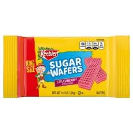 Keebler Strawberry Sugar Wafers 4.4 oz Packet