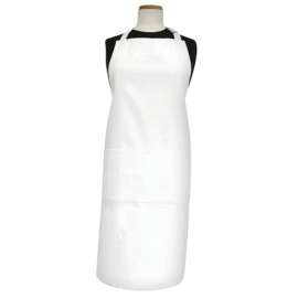 RITZ White Cotton Solid Apron
