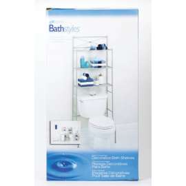 Zenith Bathstyles Nickel Silver Steel Bathroom Spacesaver