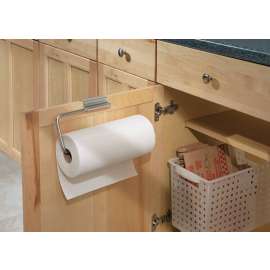 iDesign Stainless Steel Paper Towel Holder 5.3 in. H X 1.8 in. W X 11.8 in. L