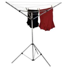 Household Essentials 52 in. Aluminum Umbrella Clothes Dryer
