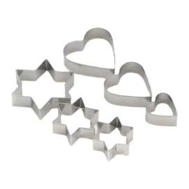 Chef Craft Silver Stainless Steel Cookie Press