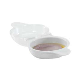 Nordic Ware Clear Plastic Microwave Egg N' Muffin Breakfast Pan