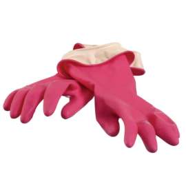Casabella Latex Cleaning Gloves L Pink 1 pair