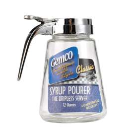 Lifetime Clear Glass Syrup pourer Syrup Dispenser 1 pk