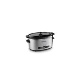 KitchenAid 6 qt Metallic Stainless Steel Programmable Slow Cooker
