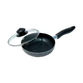 Bene Casa Aluminum Fry Pan 6 in. Black