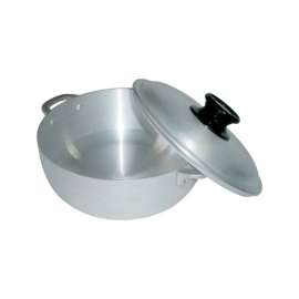Bene Casa Aluminum Caldero 4.6 qt Silver