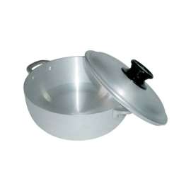 Bene Casa Aluminum Caldero 6.7 qt Silver