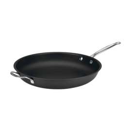 Cuisinart Chef's Classic Stainless Steel Skillet 14 in. Black