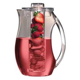 Prodyne 92 oz Clear Fruit Infusion Pitcher Acrylic