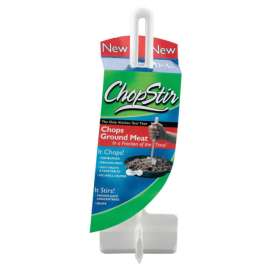 ChopStir White Plastic Food Prep Tool