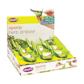 Chef'n Zipstrip Green Plastic Herb Stripper