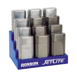 Zippo Ronson Silver Cigarette Lighter 12 pk