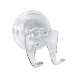iDesign Power Lock Clear Plastic Razor Holder