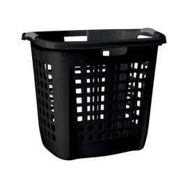 Sterilite Ultra Black Plastic Laundry Basket