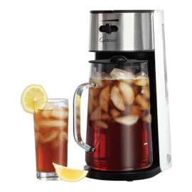Capresso - 2.5 qt Black/Silver Iced Tea Maker