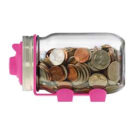 Jarware Regular Mouth Decorative Jar Lid Piggy Bank 1 pk