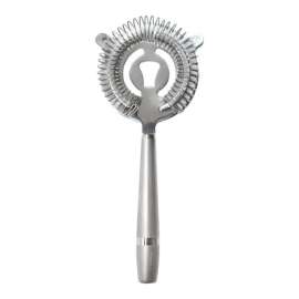 Rabbit Silver Stainless Steel Cocktail Strainer