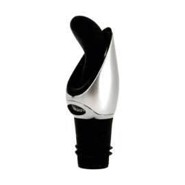 Rabbit Black Stainless Steel Wine Pourer and Stopper