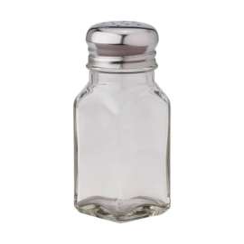 Harold Import Clear Glass Salt and Pepper Shaker