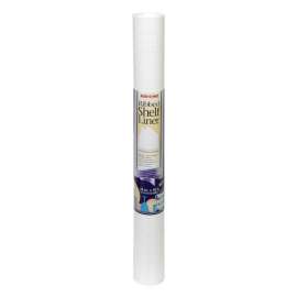 Warp's Plast-O-Mat 10 ft. L X 24 in. W White Non Adhesive Ribbed Shelf Liner