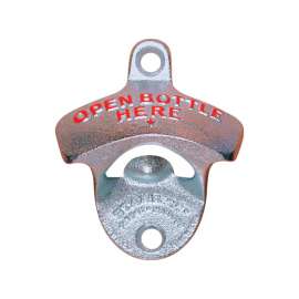 Starr Plated Steel Manual Bottle Opener