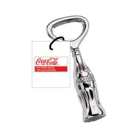 TableCraft Coca-Cola Chrome Silver Metal Manual Bottle Opener