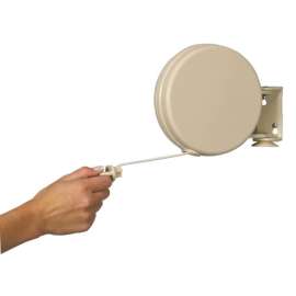 Household Essentials Sunline 6.5 in. Plastic Retractable Clothesline