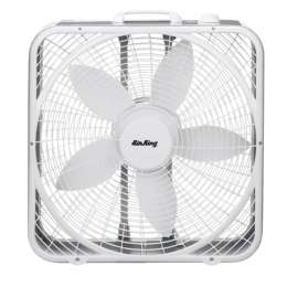 Lasko Air King 22.5 in. H X 20 in. D 3 speed Box Fan