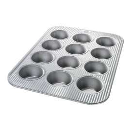 USA Pan 11-1/8 in. W X 15-3/4 in. L Muffin Pan Silver