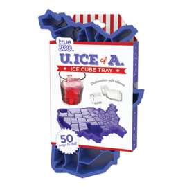 TRUE U. Ice of A. Blue Silicone Ice Mold