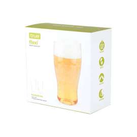 TRUE Flexi Clear Plastic Beer Glass 20 oz