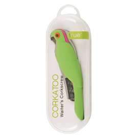 TRUE Corkatoo Multicolored Metal Corkscrew