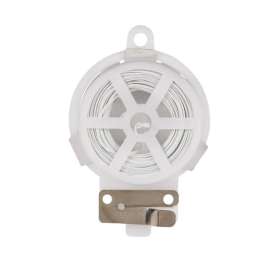 Fox Run White Plastic Twist Tie Roll with Cutter