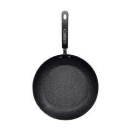 Starfrit The Rock Aluminum Fry Pan 9-1/2 in. Black
