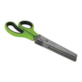 Core Kitchen Lime Stainless Steel/TPR Herb Scissors