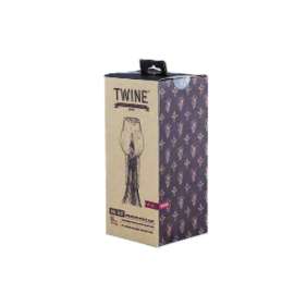 TWINE Clear Glass Hurricane Bottle Lamp