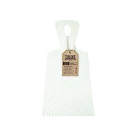 TWINE Country Cottage 13-3/4 in. L X 7-1/2 in. W Ceramic Cheese Board