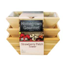 Architec Homegrown Gourmet Brown Cedar Strawberry Patch Tower
