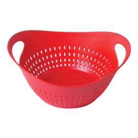 Architec Homegrown Gourmet Red Bamboo Colander 4 qt