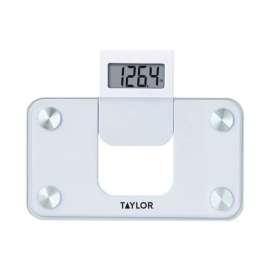 Taylor 350 lb Digital Mini Bath Scale White