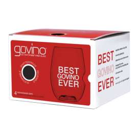 Govino Go Anywhere 16 oz Clear Tritan Wine Glass