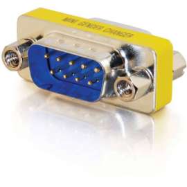C2G DB9 M/M Mini Gender Changer (Coupler)